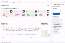 Google Trends 'lột xác' với trí tuệ nhân tạo Gemini
