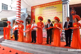 Khánh thành công trình tu bổ, tôn tạo di tích quốc gia nhà thờ Ngô Thì Nhậm