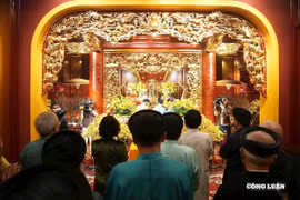 Nghi thức cung đình mở đầu năm mới tại Hoàng thành Thăng Long
