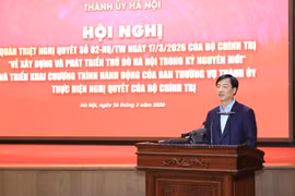 Bí thư Thành uỷ Hà Nội: 'Nghị quyết 02 là bệ phóng để Thủ đô bứt phá'