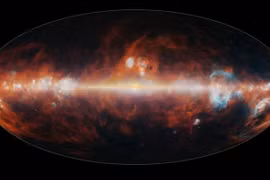 NASA công bố bản đồ hồng ngoại toàn bầu trời chi tiết nhất lịch sử với 102 màu sắc