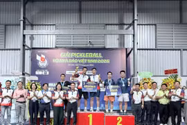 Bế mạc Giải Pickleball Hội Nhà báo Việt Nam 2026: Sôi động, chuyên nghiệp và giàu tính kết nối