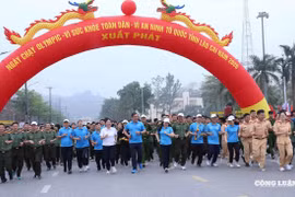 Lào Cai: Hơn 3.500 người hưởng ứng Ngày chạy Olympic