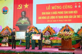 Binh đoàn 15 được Chủ tịch nước phong danh hiệu Anh hùng Lực lượng vũ trang nhân dân lần 2