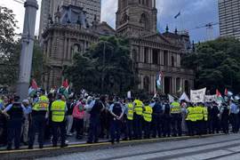 Biểu tình và đụng độ ở Sydney trong chuyến thăm của Tổng thống Israel