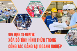 Quy định 19-QĐ/TW: Xóa bỏ tính hình thức trong công tác Đảng tại doanh nghiệp
