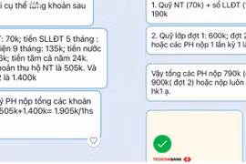 Làm rõ phản ánh thu quỹ, tiền học liên kết tại Trường Tiểu học Kim Liên