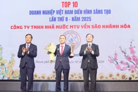 Công ty Yến sào Khánh Hòa đạt tốp 10 doanh nghiệp Việt Nam điển hình sáng tạo xuất sắc năm 2025