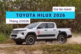 Toyota Hilux 2026: Giá lăn bánh tháng 2/2026 rẻ nhất 666 triệu đồng