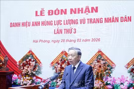 Phát biểu của Tổng Bí thư Tô Lâm tại Lễ đón nhận Danh hiệu Anh hùng Lực lượng vũ trang nhân dân của Quân chủng Hải quân