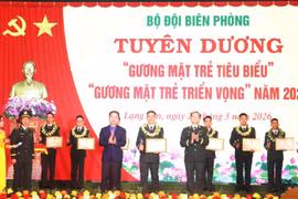 Tôn vinh 20 gương mặt trẻ tiêu biểu, triển vọng trong Bộ đội Biên phòng