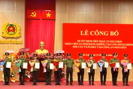 Gia Lai: Tiếp nhận 39 nhân viên hàng không vào lực lượng Công an nhân dân