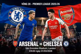 Arsenal vs Chelsea (23h30, 1/3): Link xem trực tiếp, nhận định dự đoán kết quả