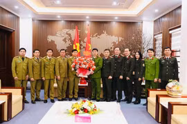 Công an Bolikhămxay chúc Tết Công an Hà Tĩnh, thắt chặt quan hệ hợp tác Việt – Lào