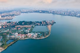 Giá đất mặt đường quanh Hồ Tây vượt ngưỡng 1 tỷ đồng cho mỗi mét vuông