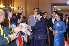 Chủ tịch Quốc hội gặp gỡ cộng đồng người Việt Nam tại Thổ Nhĩ Kỳ