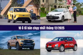 Top 10 ô tô bán chạy nhất tháng 12/2025: Đỉnh bảng cho VinFast Limo Green