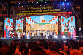 Rực rỡ chương trình nghệ thuật mừng thành công của 'Ngày hội non sông'