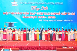 Hải Phòng công nhận 1077 giáo viên dạy giỏi thành phố