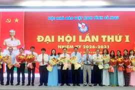 Nhà báo Nguyễn Thanh Dũng tái đắc cử Chủ tịch Hội Nhà báo tỉnh Cà Mau