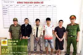 Khánh Hòa: Tạm giữ nhóm tổ chức sử dụng trái phép ma túy trong nhà thuê ở Cam Lâm