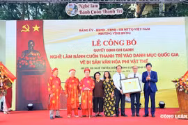 Bánh cuốn Thanh Trì được ghi danh Di sản văn hóa phi vật thể quốc gia