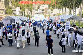 Quảng Ninh: Hơn 1.000 thanh niên, học sinh tham gia Ngày hội tư vấn mùa thi