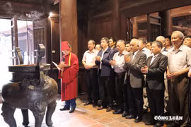 Lễ kỷ niệm ‘680 năm ngày mất của Trạng nguyên Mạc Đĩnh Chi’