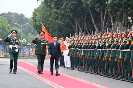 Thường trực Ban Bí thư chủ trì kiểm tra, giám sát Đảng ủy Quân đoàn 12, Bộ Quốc phòng