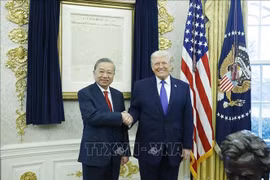 Tổng Bí thư Tô Lâm gặp Tổng thống Hoa Kỳ Donald Trump