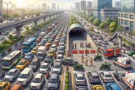 Giao thông Hà Nội sáng 10/3: Ngã tư Vọng, Xuân Thủy kẹt xe giờ cao điểm