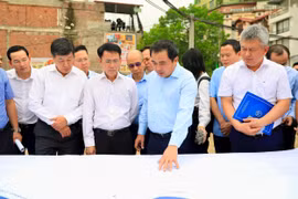 Bí thư Hà Nội ‘chốt’ tiến độ 4 công trình trọng điểm chống ngập, ùn tắc