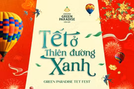 Siêu điểm đến Vinhomes Green Paradise Cần Giờ tổ chức “Lễ hội trong lễ hội” chào Xuân
