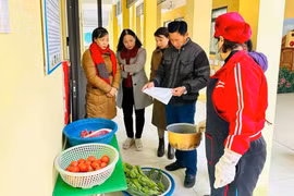 Tỉnh Thái Nguyên vào cuộc vụ nghi thịt lợn nhiễm dịch trong bếp ăn mầm non