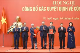 Tổng Bí thư, Chủ tịch nước Tô Lâm trao Quyết định của Bộ Chính trị chỉ định Đảng ủy Quốc hội nhiệm kỳ 2025 – 2030