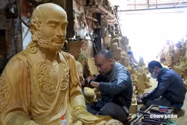 Tinh hoa làng nghề điêu khắc, sơn son thếp vàng Sơn Đồng