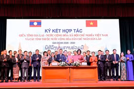 Gia Lai ký kết hợp tác với 4 tỉnh Nam Lào, thúc đẩy phát triển toàn diện
