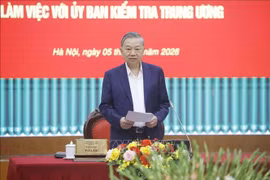Tổng Bí thư Tô Lâm: Chuyển mạnh công tác kiểm tra, giám sát sang phòng ngừa từ sớm, từ xa