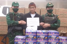 Bộ đội Biên phòng tỉnh Thanh Hóa bắt vụ vận chuyển hơn 1 tấn pháo hoa nổ trái phép từ Lào về Việt Nam