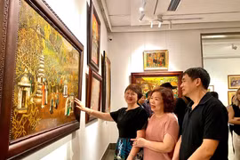 Triển lãm 'Hồn quê' tôn vinh di sản của cố họa sĩ Hoàng Sùng