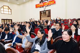 Ninh Bình hiệp thương lập danh sách sơ bộ người ứng cử ĐBQH và HĐND tỉnh