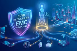Tương thích điện tử trong kỷ nguyên 5G: Không chỉ là kỹ thuật, đó là an ninh hạ tầng