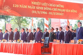 Thủ tướng Phạm Minh Chính dự Lễ kỷ niệm 120 năm Ngày sinh Thủ tướng Phạm Văn Đồng