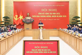 Đảng ủy Chính phủ tổng kết công tác năm 2025, triển khai nhiệm vụ năm 2026