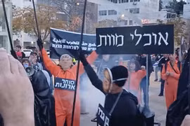 Hàng nghìn người Israel biểu tình phản đối chiến tranh với Iran