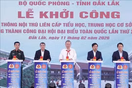 Tổng Bí thư Tô Lâm dự khởi công trường phổ thông nội trú tại xã Ea Rốk (Đắk Lắk)