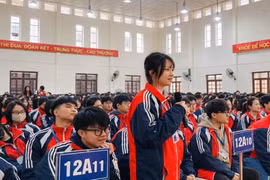 Các trường học tại Lạng Sơn sôi nổi tuyên truyền bầu cử