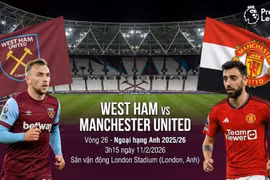 West Ham vs MU (3h15, 11/2): Link xem trực tiếp, nhận định dự đoán kết quả