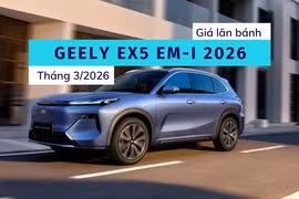 Giá lăn bánh và ưu đãi Geely EX5 EM-i hybrid mới nhất tại Việt Nam