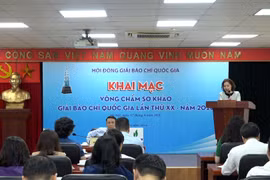 Khai mạc vòng chấm sơ khảo Giải Báo chí Quốc gia lần thứ XX